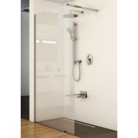 Ravak Wall ścianka prysznicowa Walk-In 110 cm polerowane aluminium/szkło przezroczyste GW9WD0C00Z1