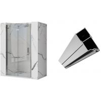 Rea Molier drzwi prysznicowe 100 cm z profilem magnetycznym chrom/szkło przezroczyste REA-K6371/REA-K3261