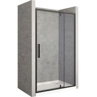 Rea Rapid Swing drzwi prysznicowe 150 cm szkło przezroczyste REA-K6416