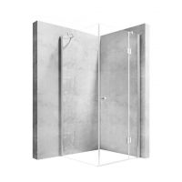 Rea Megan U kabina prysznicowa 100x80 cm prostokątna szkło transparentne REA-K8569 - Outlet
