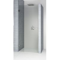 Riho Scandic NXT X101 drzwi prysznicowe 80 cm wnękowe lewe chrom błyszczący/szkło przezroczyste  G001003120