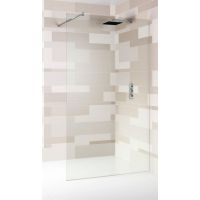 Riho Scandic NXT X400 Walk-in ścianka prysznicowa 90 cm wolnostojąca chrom błyszczący/szkło przezroczyste G001111120