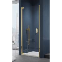 SanSwiss Cadura drzwi prysznicowe 100 cm lewe złoty/szkło przezroczyste CA1CG1001207