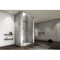 Sanswiss Cadura drzwi prysznicowe 140 cm lewe srebrny połysk/szkło przezroczyste CA31CG1405007