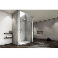 SanSwiss Cadura drzwi prysznicowe 150 cm prawe srebrny połysk/szkło przezroczyste CAS2D1505007