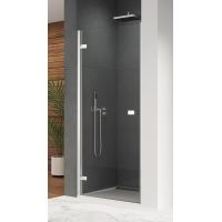 SanSwiss Escura drzwi prysznicowe 80 cm lewe srebrny połysk/szkło przezroczyste ES1CG0805007