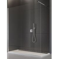 SanSwiss Pur ścianka prysznicowa Walk-In 75 cm chrom/szkło przezroczyste PDT4P0751007