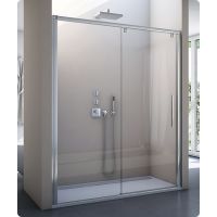 SanSwiss Pur Light S drzwi prysznicowe 150 cm lewe chrom/szkło przezroczyste PLS2G1505007