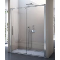 SanSwiss Pur Light S drzwi prysznicowe 160 cm prawe chrom/szkło przezroczyste PLS2D1605007