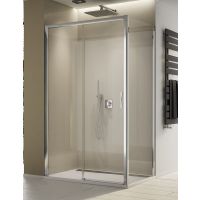 SanSwiss Top-Line S ścianka prysznicowa 80 cm srebrny połysk/szkło przezroczyste TOPF20805007