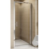 SanSwiss TOP-Line drzwi prysznicowe 90 cm biały/szkło przezroczyste TOPP09000407