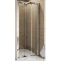 SanSwiss TOP-Line drzwi prysznicowe 90 cm srebrny mat/szkło przezroczyste TOPS309000107
