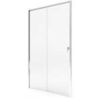 Roca Metropolis-N drzwi prysznicowe 140 cm MaxiClean chrom/szkło przezroczyste AMP1314012M