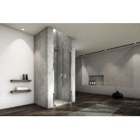 SanSwiss Cadura drzwi prysznicowe 70 cm uchylne chrom połysk/szkło przezroczyste CA2C0705007