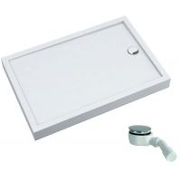 Schedpol Competia New brodzik 80x110 prostokątny biały 3.4837