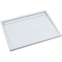 Schedline Estra brodzik prostokątny 100x80 cm biały 3SP.E3P-80100