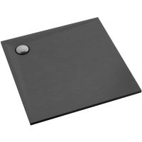 Schedline Libra Anthracite Stone brodzik kwadratowy 80x80 cm antracyt 3SP.L1K-8080/A/ST
