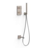 Tres Therm-Box zestaw wannowo-prysznicowy podtynkowy termostatyczny stal 00625006AC