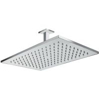 Tres Exclusive deszczownica 32x22 cm prostokątna chrom 034.432.02