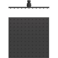 Tres Cub-300 deszczownica 30 cm kwadratowa czarny mat 13413830NM