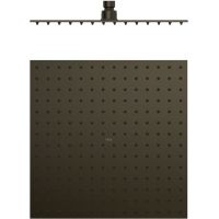 Tres Selection deszczownica 30x30 cm kwadratowa czarny brąz 134315012KMB