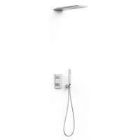 Tres Therm-Box zestaw prysznicowy podtynkowy termostatyczny z deszczownicą chrom 20225055
