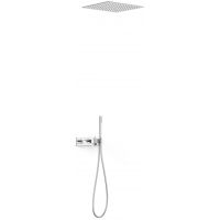 Tres B-System zestaw prysznicowy podtynkowy termostatyczny z deszczownicą chrom 30725206