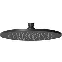 Zucchetti Helm deszczownica 22x22 cm okrągła czarna Z94261.XP81