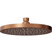 Zucchetti Helm deszczownica 20x20 cm okrągła miedź Z94263.XP91