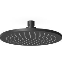 Zucchetti Closer deszczownica 20x20 cm okrągła czarna Z94265.N1