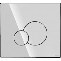 Cersanit Base Circle przycisk spłukujący chrom błyszczący K97-494