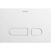 Duravit DuraSystem A1 przycisk spłukujący do WC tworzywo białe WD5001011000