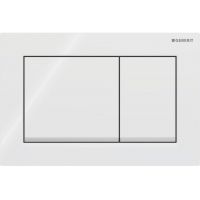Geberit Omega20 przycisk spłukujący do WC chrom błyszczący-biały 115.080.KJ.1