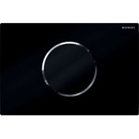 Geberit Sigma przycisk spłukujący do WC chrom błyszczący-czarny 115.908.KM.6