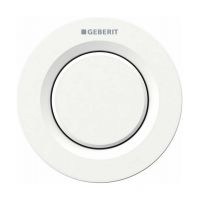 Geberit Typ01 przycisk spłukujący WC pneumatyczny biały 116.040.11.1