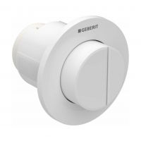 Geberit Typ01 przycisk spłukujący WC pneumatyczny biały-alpin 116.044.11.1