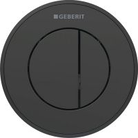 Geberit  Typ10 przycisk spłukujący WC czarny/czarny mat 116.055.DW.1