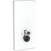 Geberit Monolith moduł sanitarny do WC wiszącego H101 szkło białe/aluminium 131.022.SI.5