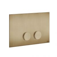 Gessi Area Pro płytka przycisku spłukującego do WC warm bronze brushed 54623726