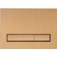 Oltens Torne przycisk spłukujący do WC złoto szczotkowane 57101810