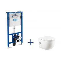 Zestaw Roca Meridian Compacto miska WC ze stelażem podtynkowym Duplo A89009000C (A890090020, A346248000)
