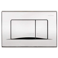 Sanindusa Plan przycisk spłukujący do WC chrom mat 4001313