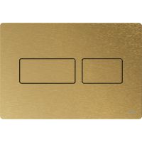 Tece Solid przycisk spłukujący do WC mosiądz szczotkowany 9240445