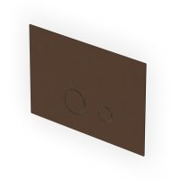 Zucchetti przycisk spłukujący brushed chocolate Z95340.XP21