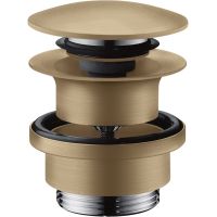 Axor komplet odpływowy push-open brąz szczotkowany 51300140