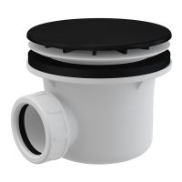 Besco syfon do brodzika 90 mm czarny OB-90-B