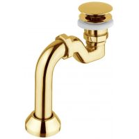 Besco syfon do wanny klik-klak złoty OKK-ZLO