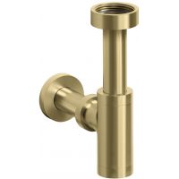 Clou Mini Suk syfon do umywalki butelkowy złoty szczotkowany CL/06.53011.82