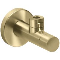 Clou Marathon zawór ścienny kątowy złoty szczotkowany HI/MA2-10.27.82