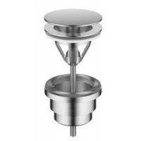 Dornbracht zestaw odpływowy z korkiem okrągły bez przelewu chrom mat 10126970-93